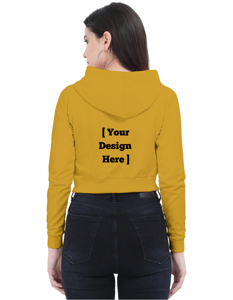 D.I.Y Cropped Hoodie
