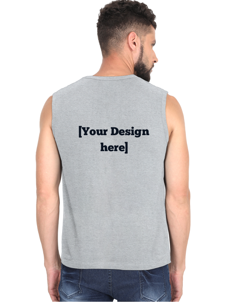 D.I.Y Mens Sleeveless Tshirt