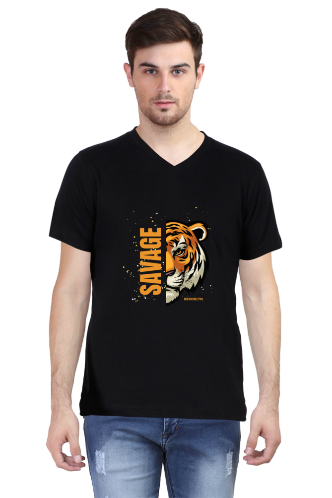 Savage half sleeve T-shirt