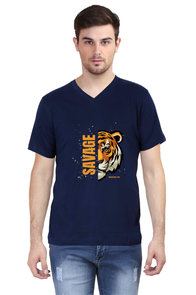 Savage half sleeve T-shirt
