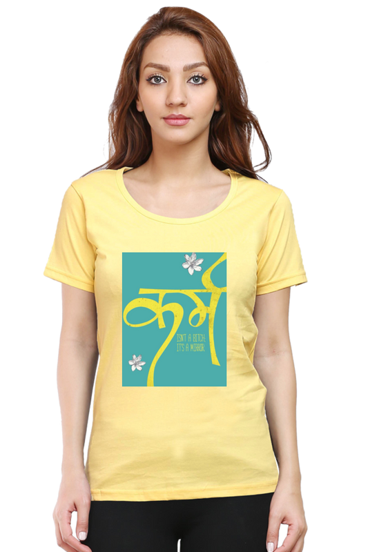 Karma classic crew T-shirt